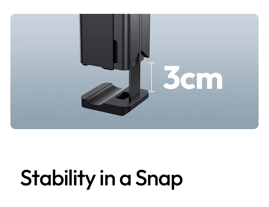 Travel Phone Holder Foldable Tripod with Phone Clip & Bottom Clamp for Multi-ang