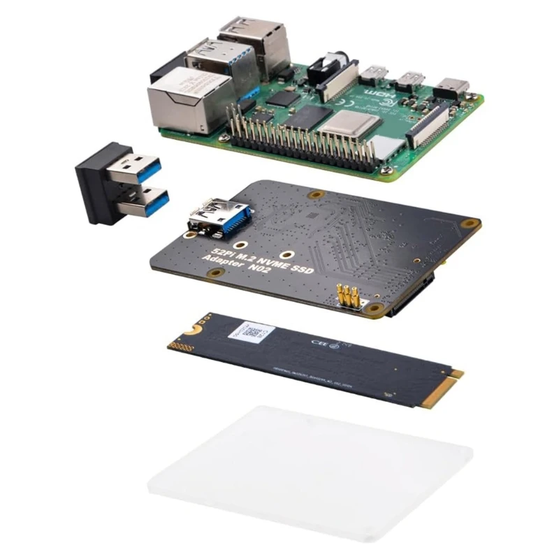 NVMe SSD Adapter forRaspberryPi 4 P0RC
