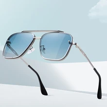 Classic Men Driving Glasses Goggle Summer Style Gradient Brown Sunglasses Vintage Pilot Sun Glasses Punk Oculos De Sol