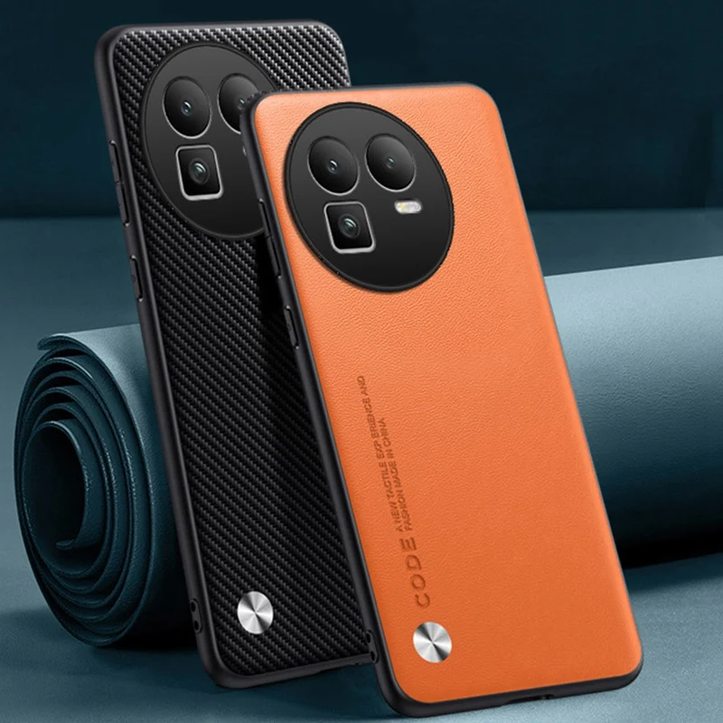 Luxury PU Leather Shockproof Phone Case - Full Protection Back Cover