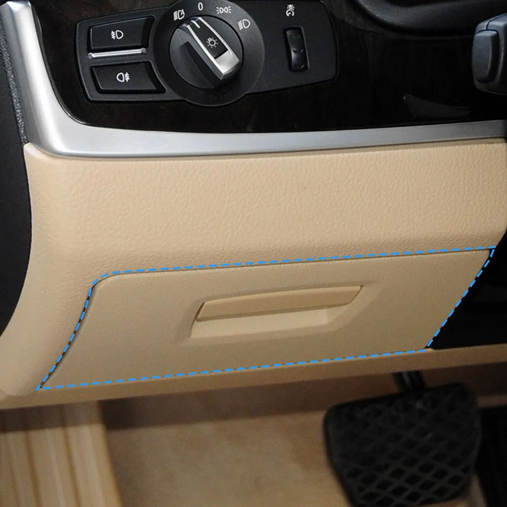BMW 5 시리즈 F10 F11 520 523 525 528 530 535용 LHD 차량 앞좌석 왼쪽 툴박스 스위치 수납함 손잡이 글러브 박스 커버 액세서리
