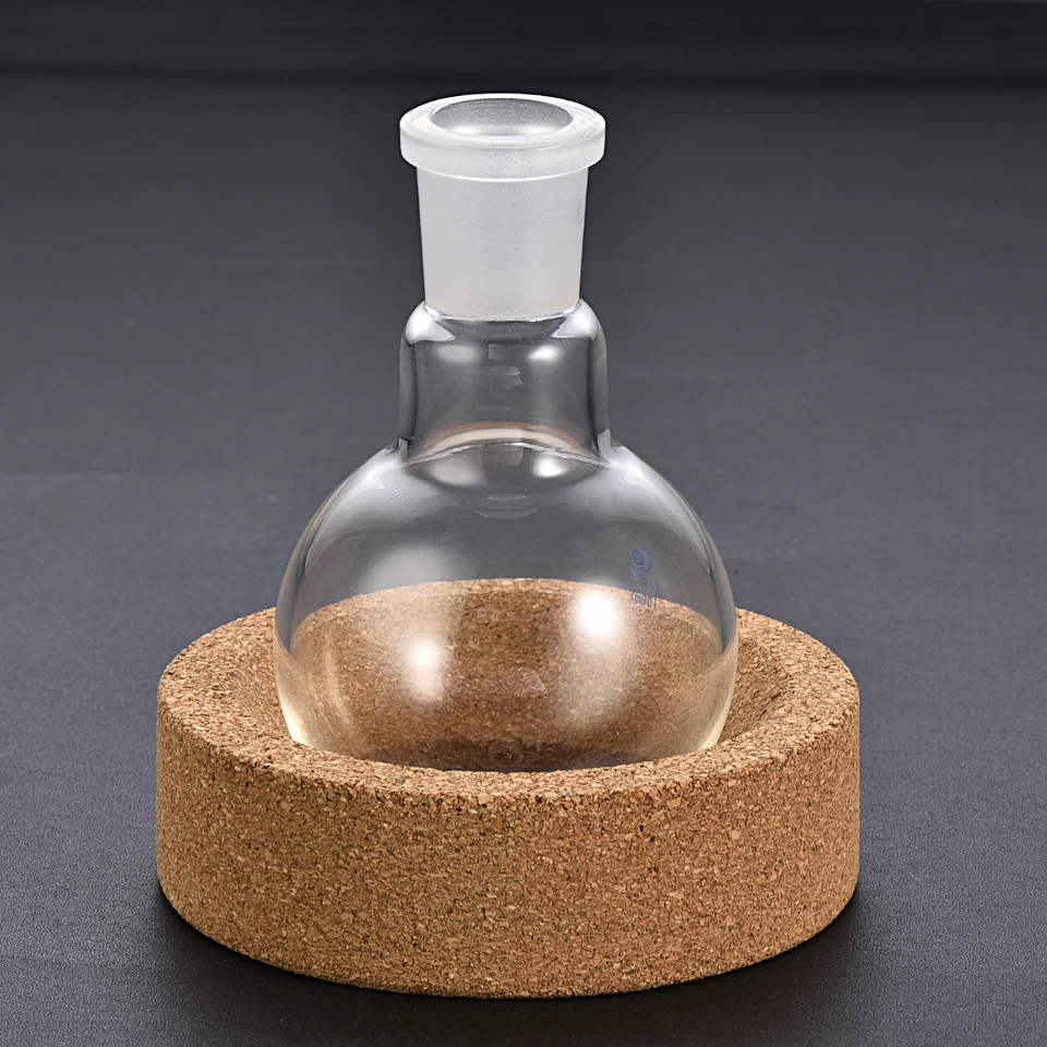 thumbnail image 2 of Lab Flask Support Cork Stand 5 Sizes In Diameter 80mm~140mm For Round Bottom Flasks 2 of 14