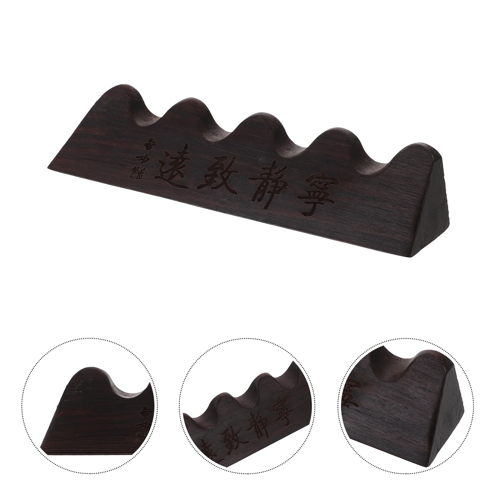 

Настольная подставка для кистей, настенный отдельно стоящий Съемный Деревянный Настольный инструмент для хранения, 1 шт.