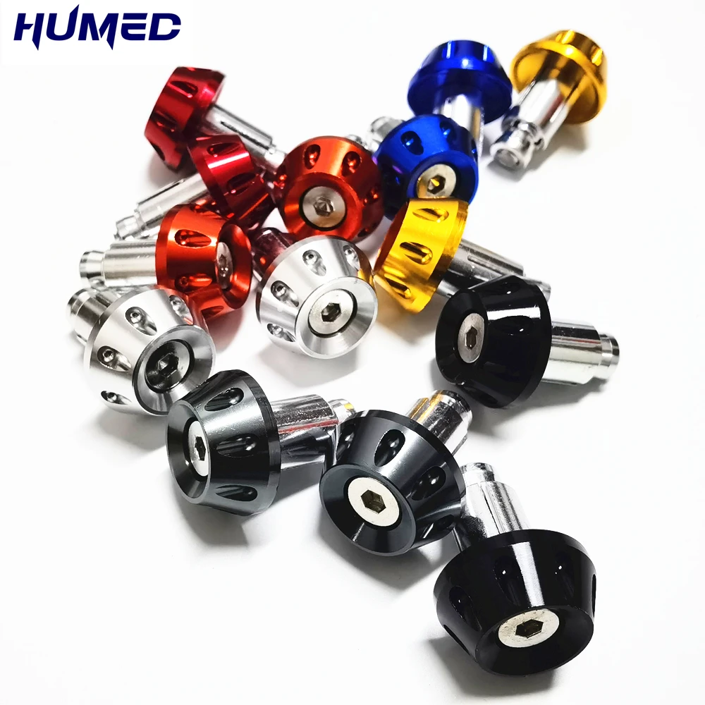 

Universal 7/8" 22mm Motorcycle Handlebar Grips Bar End Plug CNC aluminum alloy Handle Bars Grip Cap Plug Slider