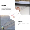 2 Pcs Grabbers Trash Can Stainless Steel Picker Clamps Camping Garbage Tool Litter Red Trashing Pliers 5