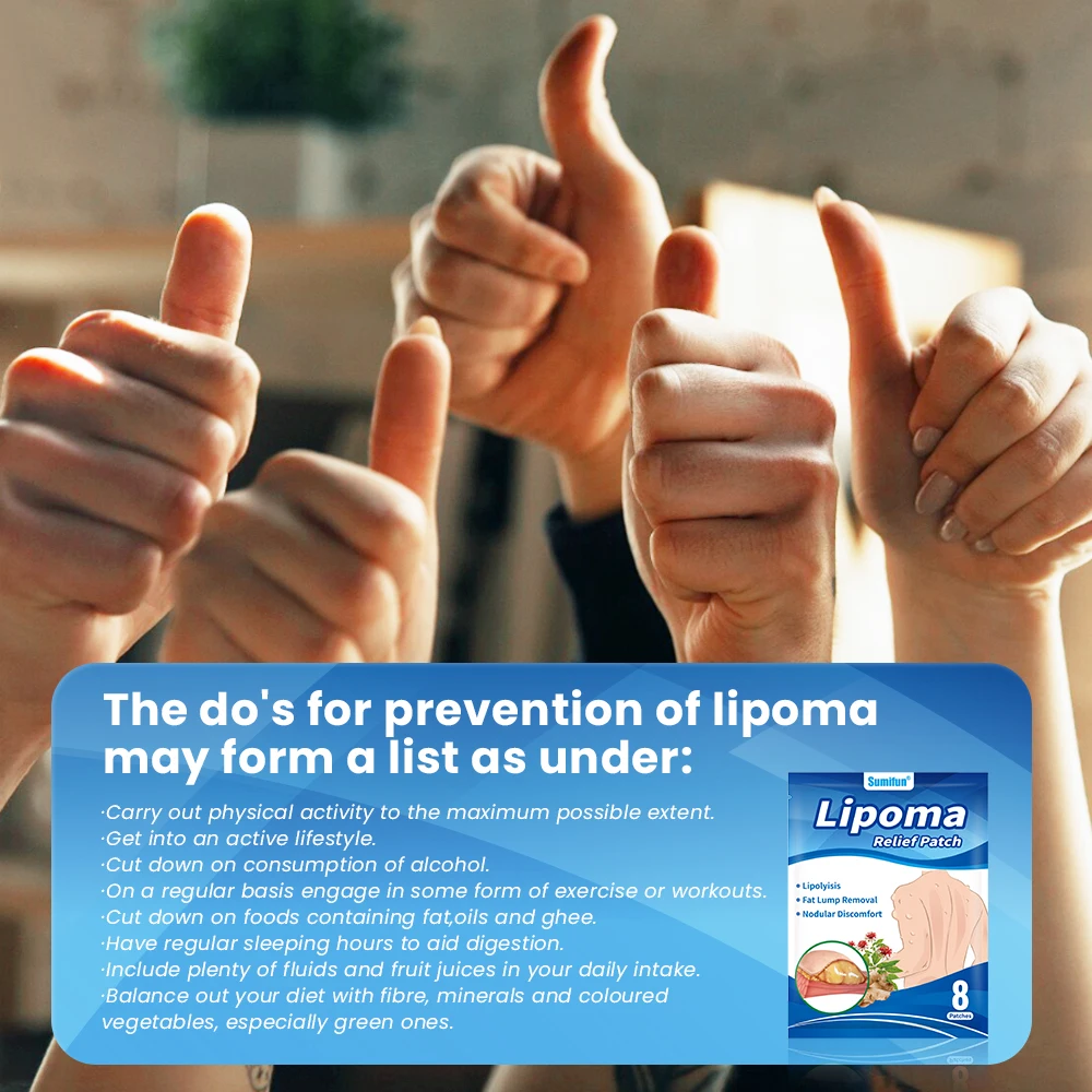 8/40/80Pcs Sumifun Lipoma Removal Patch Anti Skin Tumor Swelling Fat Lump Nodular Reduce Inflammation Subcutaneous Mass Plaster pain relief patch