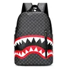 Men's Backpack Plaid High School College Bag 15-inch Laptop Rucksack 1