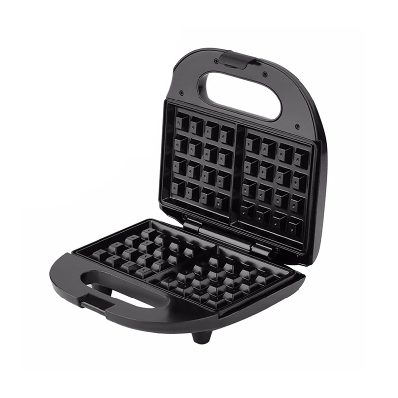 

Электрический аппарат для приготовления вафель, 750 Вт, Железная машина для приготовления сэндвичей, печь для приготовления яиц, пирожных, вафель для завтрака, европейская вилка