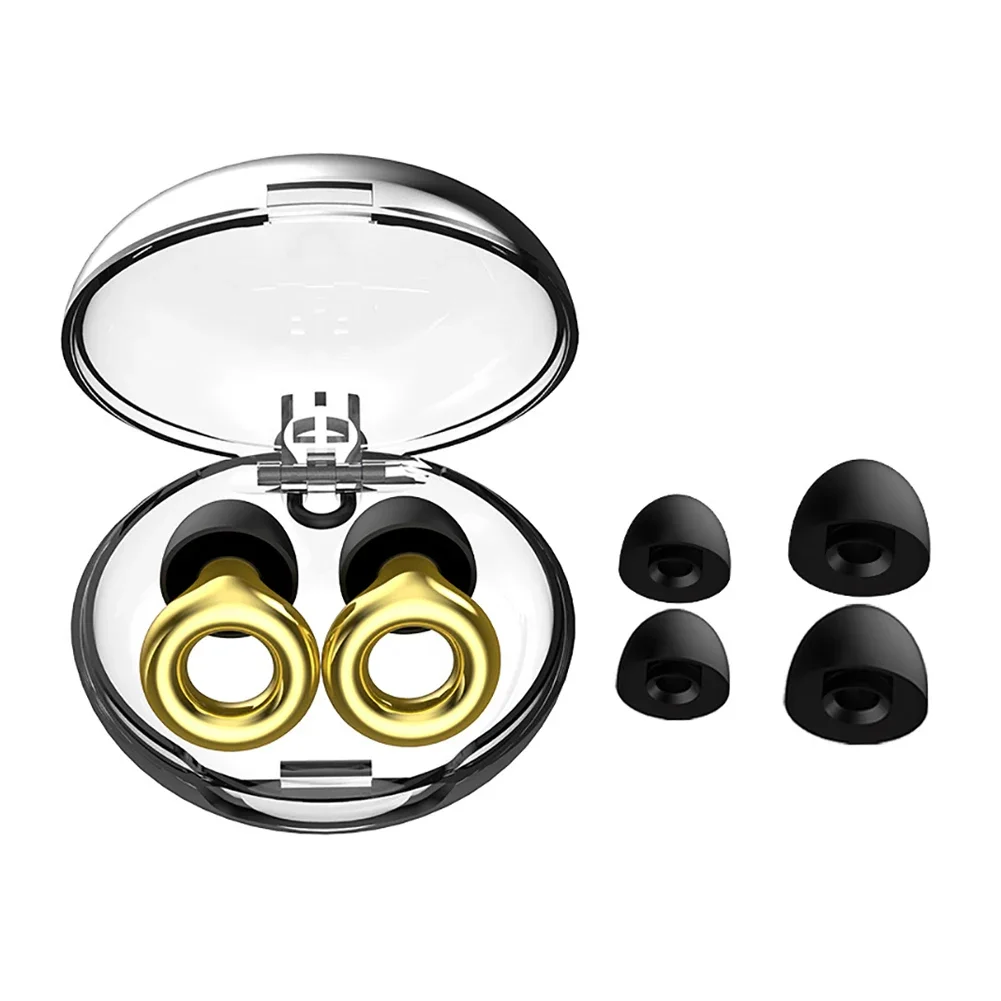 Soundproof Earplugs Silicone Waterproof Swimming Sleep Noise Reduction For Foam Earplugs,Silicone Earplugs