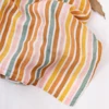 HappyFlute New 120*110CM Skin-friendly&Soft Muslin Pure Cotton Fiber Baby Swaddle Newborn Blanket Baby Infant Wrap 3