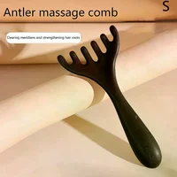 Therapy Massage Comb Head Face Scalp Gua Sha Massager Natural Facial Wide Tooth Guasha Scraping Body Massage - Image 3