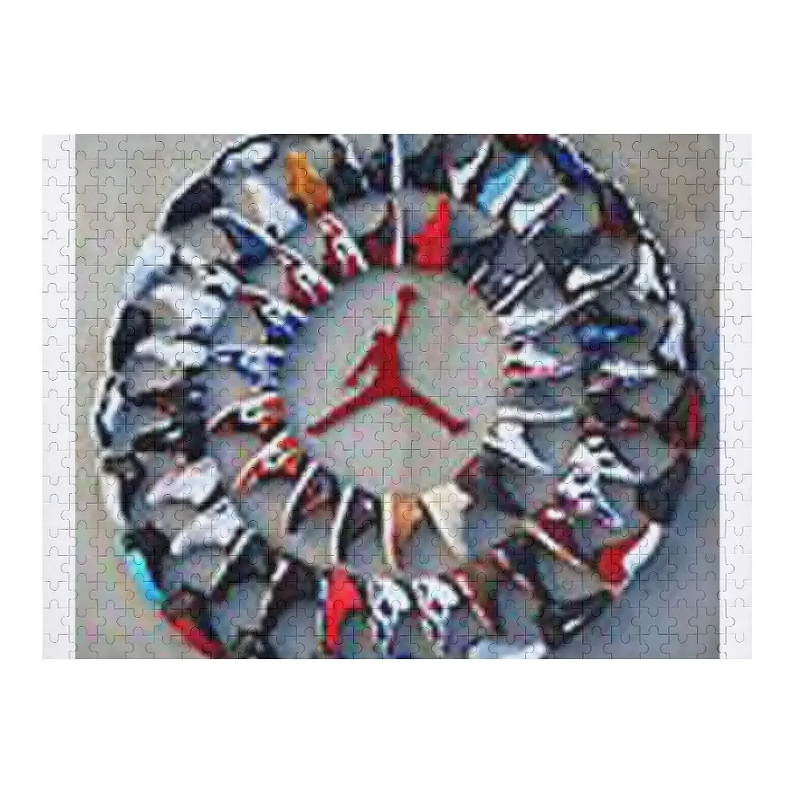 Circle of Sneakers Jigsaw Puzzle Personalized Customized Gifts For Kids Puzzle [nike]nike kids bpv sneakers choose 1