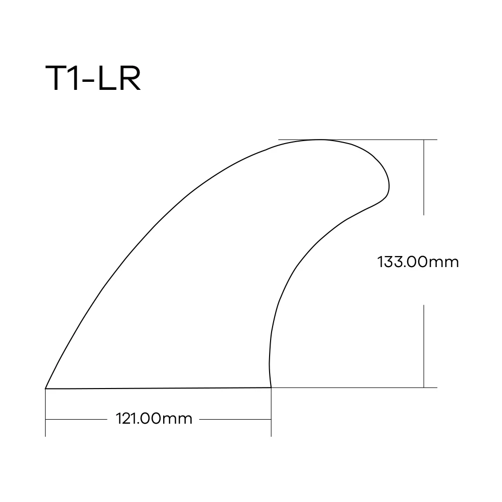 Фото UPSURF FUTURE Paddleboard Fin T1 плавники Тир плавники Thuster из стекловолокна плавник для доски для серфинга аксессуары для фотографий №5