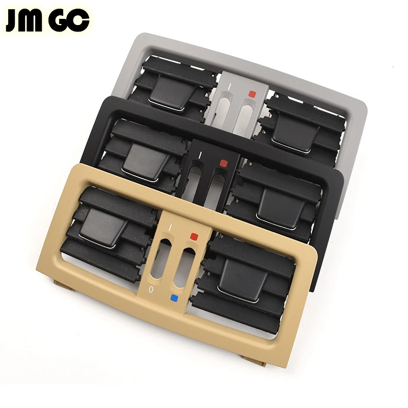 

Вентиляционное отверстие для заднего сиденья автомобиля BMW E60 E61, регулировка кондиционера, решетка, ветровой переключатель направления, оригинальная установка