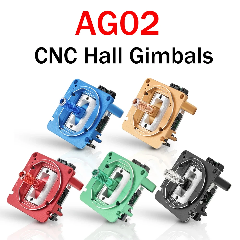 Détail du Kit Gimbal AG02 pour Drone FPV ELRS, montrant les connecteurs et la fixation.