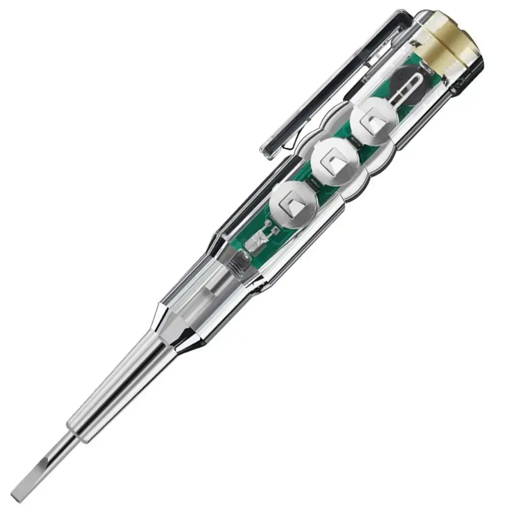 LED 부저 Ac24-250V 있는 테스트 펜, 고휘도, 3 가지 밝은 색상, 내장 부저 드라이버 테스트 펜, 3.5mm