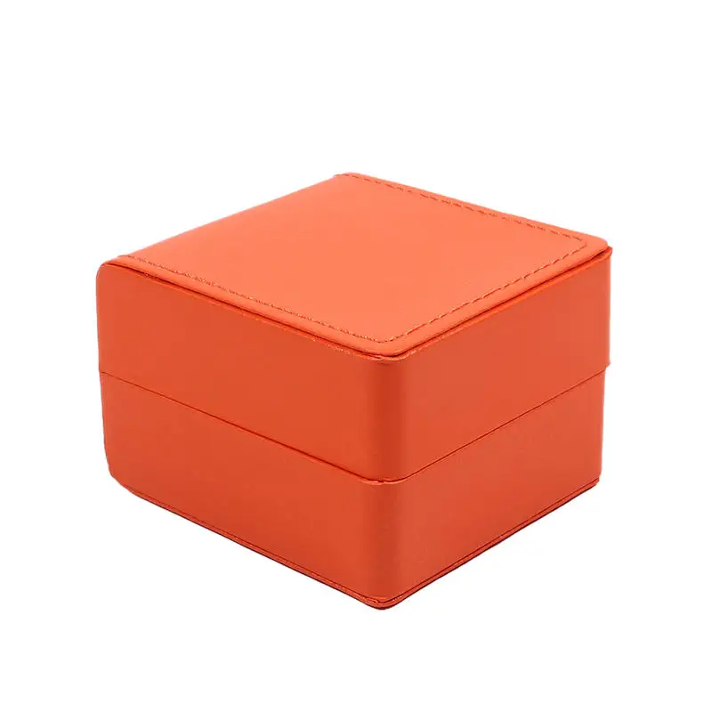 High Grade PU Leather Single Watch Gift Box with Pillow – Elegant Wristwatch Display Ca... - SKU LWGB2010 - UGI Packaging