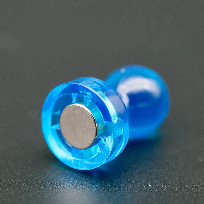 1pack = 10pcs 컬러 강한 자석 게시판 압정 메시지 냉장고 스티커 화이트 보드 자석 NdFeB 자기 무작위 색상