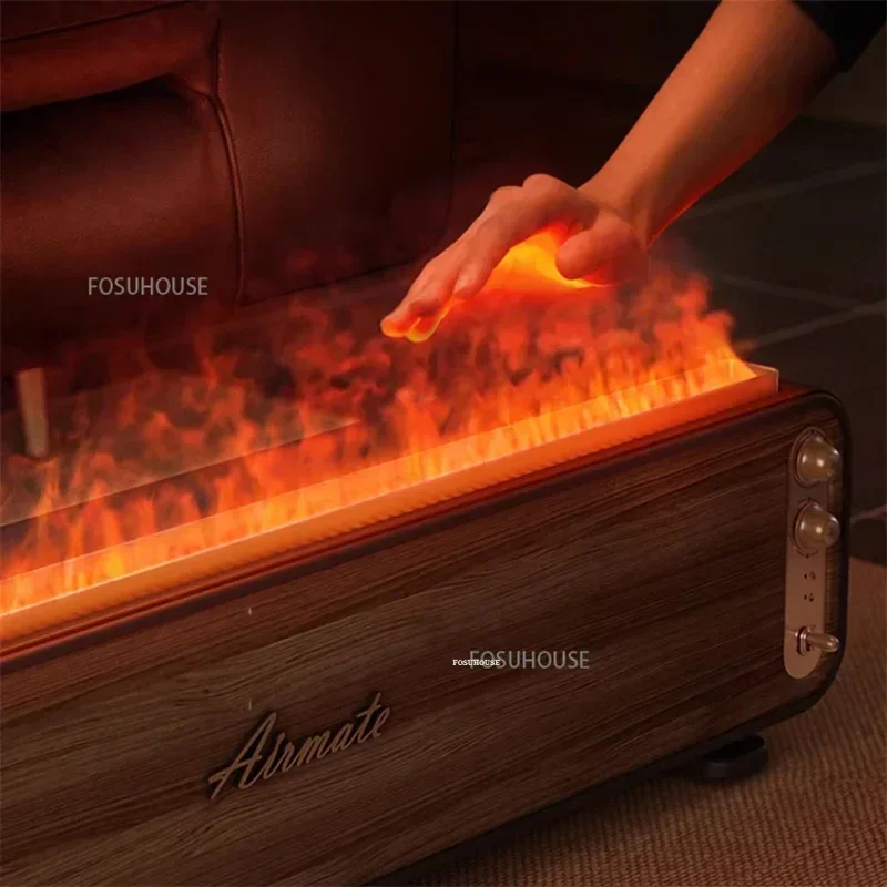 Electric Fireplaces Simulated Flame Air Humidifier Household Bedroom Living room Large Area Heater Fireplace Electric Flame