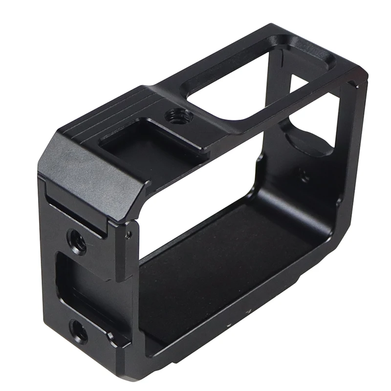 For  One RS Camera Metal Cage Frame 1/4 Magnetic Adapter Cold Shoe Mount 360 1-i