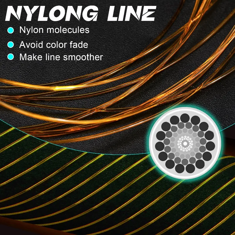 Sougayilang 100m 500m Nylon Fishing Line 4