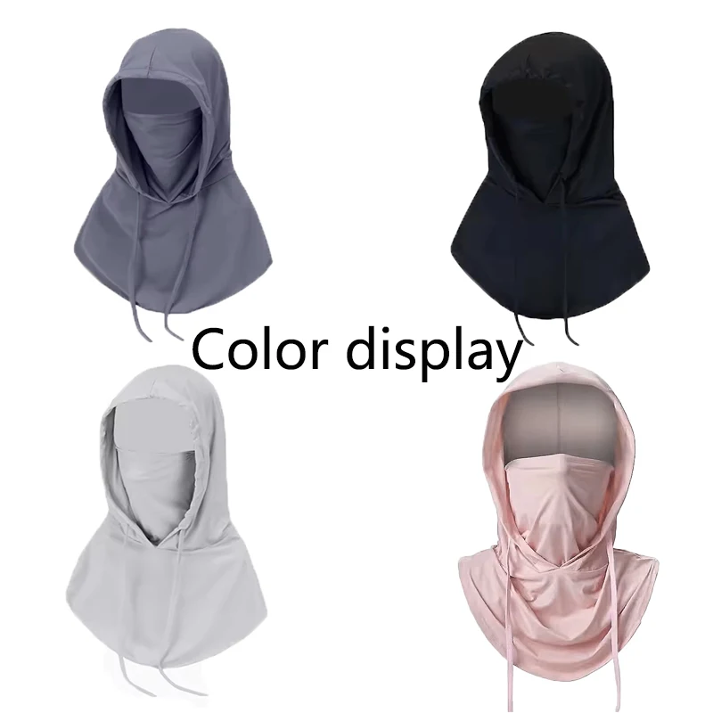 Summer Full Face Sun Protection Hat Face Mask Outdoor Hiking and Camping UV Protection Hat Neck Protection Hat