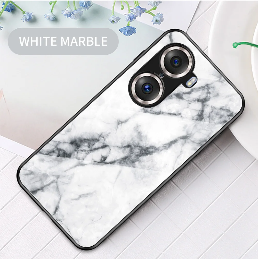 Honor 70 60 50 SE Custodia DECLAREYAO Cover dura in vetro temperato per Huawei Honor 30 Pro Plus 20 10 Lite Vista 30 20 V10 V9 Ca_voghion.com