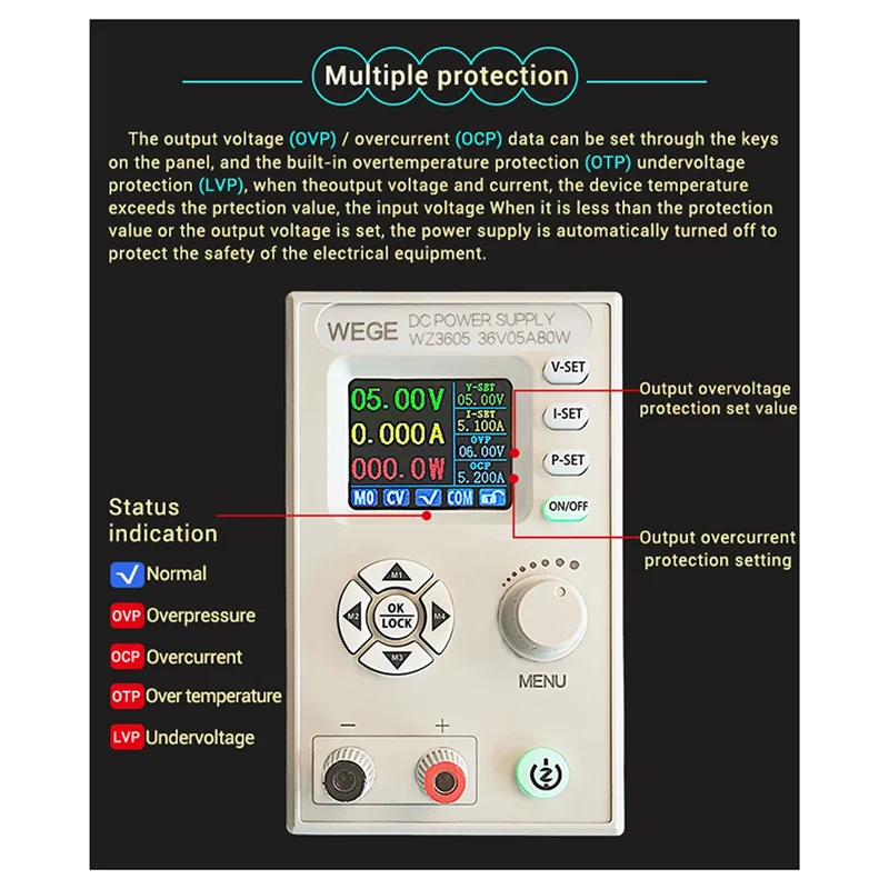 WZ3605 ���� ���� ���� ������ ������ ���� DC ���� ���� ��ġ ��-�ν�Ʈ ���� ��� ������ 36V ����ϱ� ����