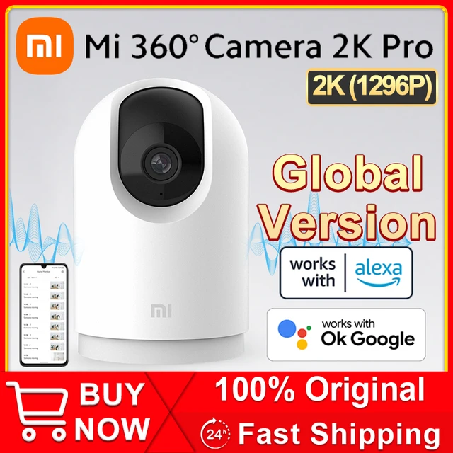 Xiaomi Mi Smart Camera C300 Global Version Baby Monitor 2K 1296P  Ultra-clear IP Panoramic Camera