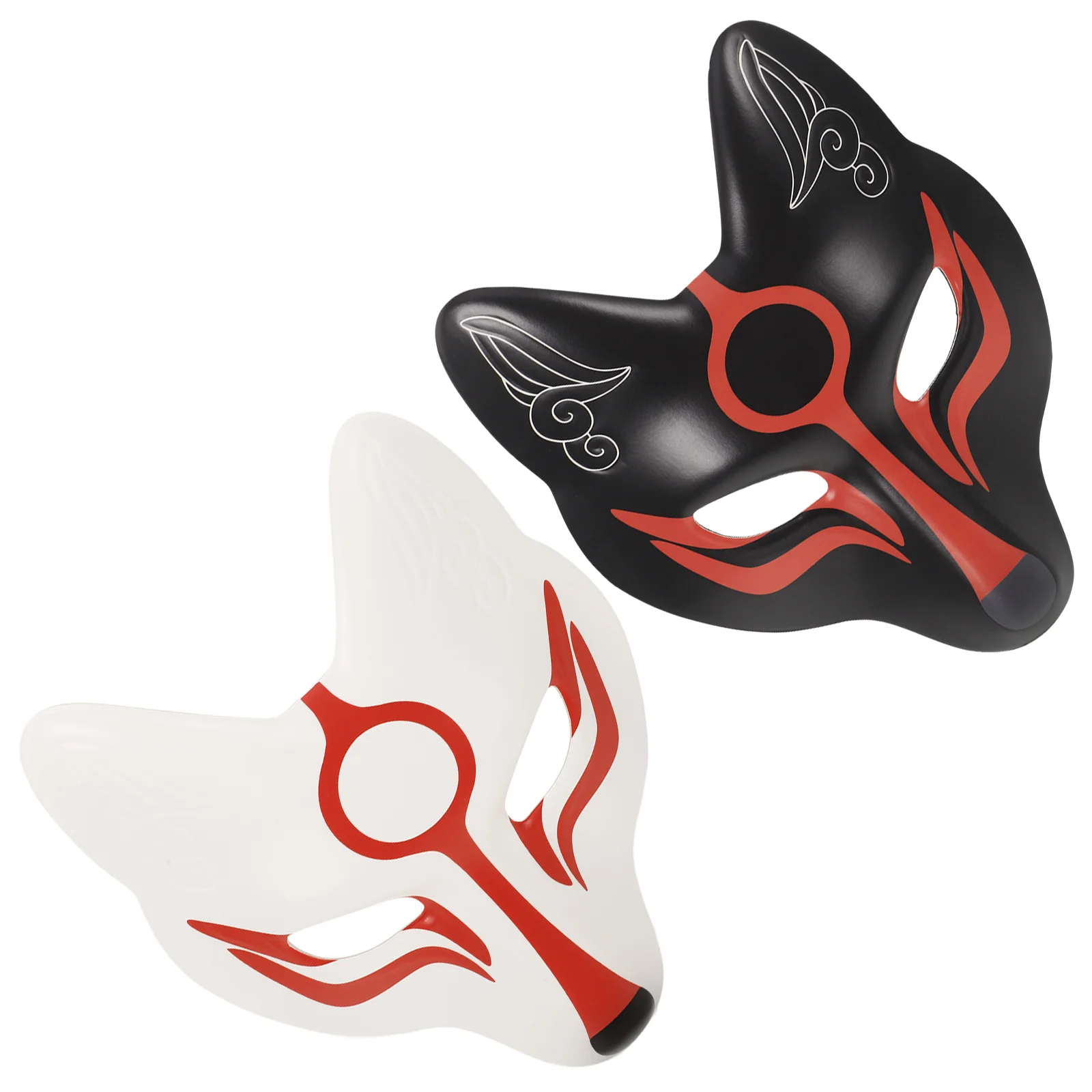 

Party Decorative Masks Stage Performance Props Masks (Black White)