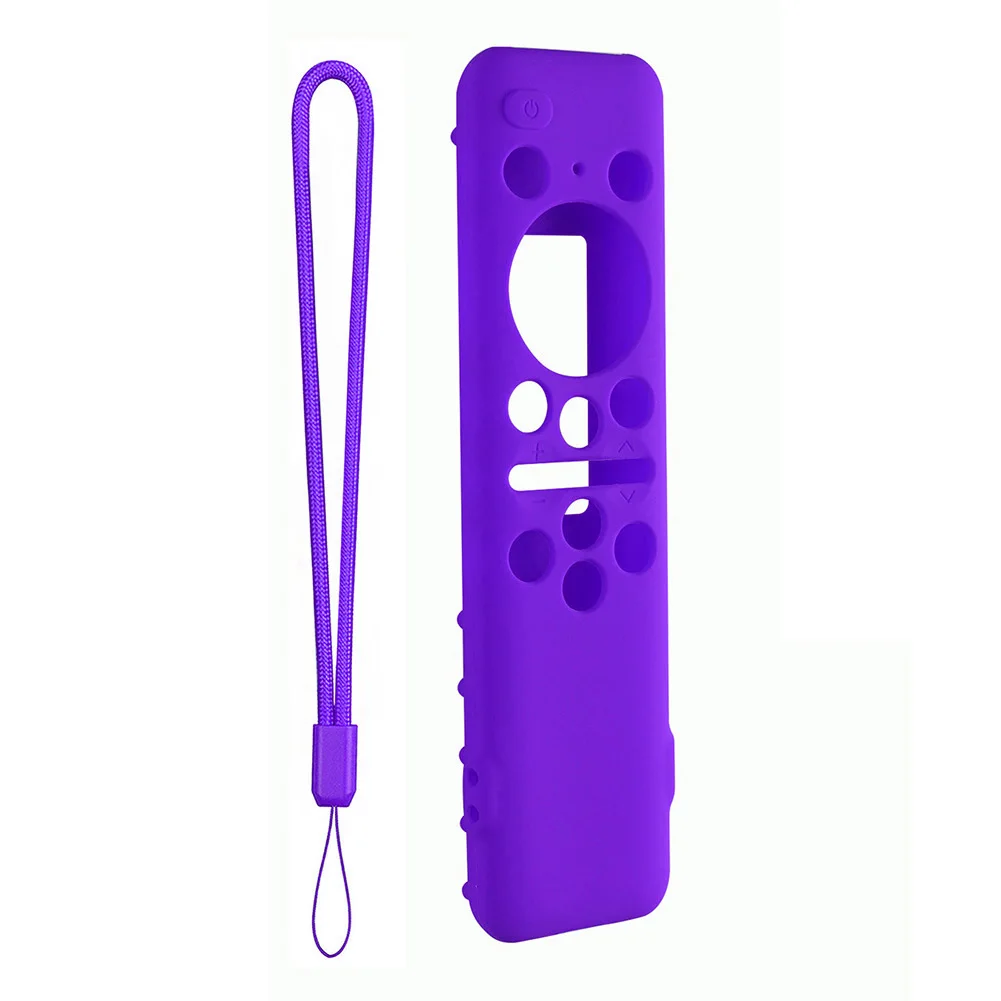 Remote Control Case BN59-01432A 01432B Remote Control Cover Protector Silicone with Lanyard For Samsung 8K Neo QLED HDR Smart TV