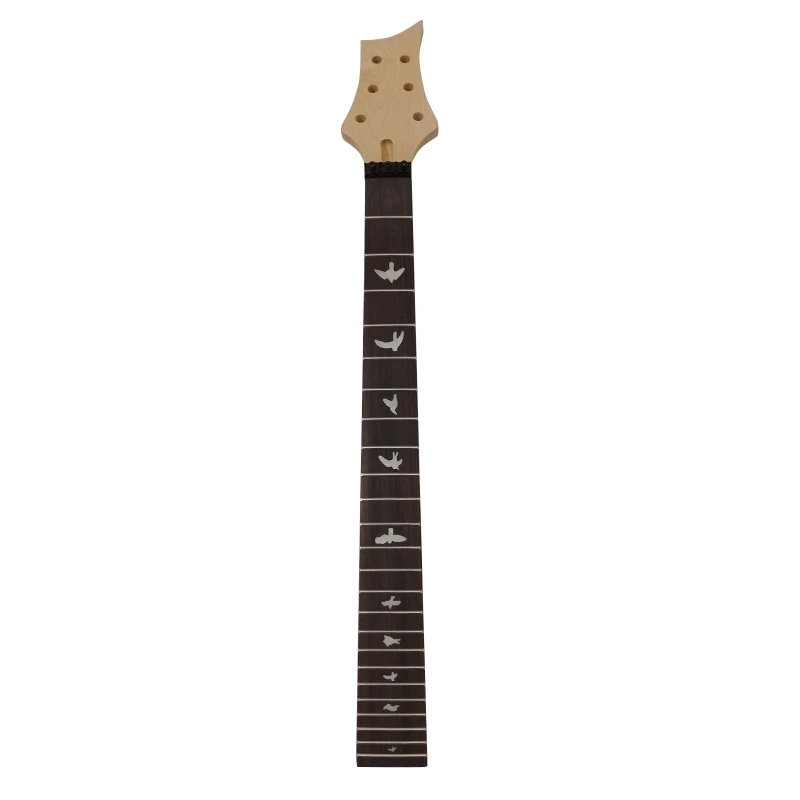 

2022 Guitar Neck Replace Parts Durable Wooden Fretboard 27in Electric Guitar Replacement Accessory Anti Deformed Guitar Parts