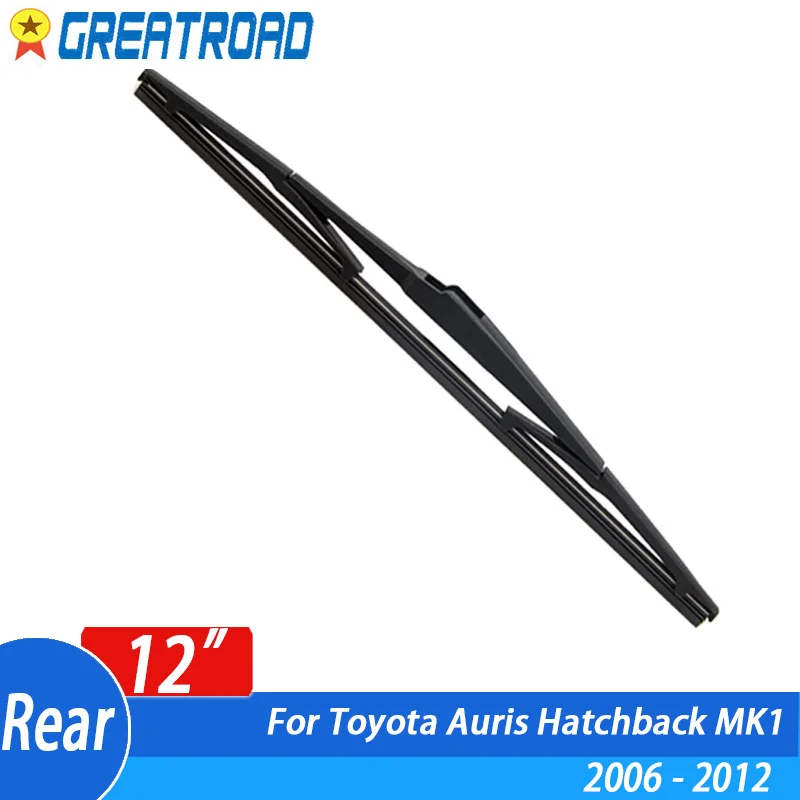 Wiper 12" Rear Wiper Blade For Toyota Auris Hatchback MK1 2006 2012