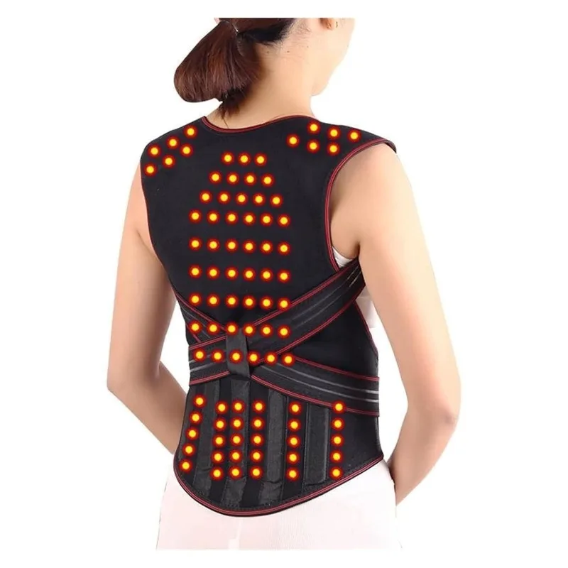 Self Heating Warm Clothing Self Heating Waist and Back Posture Corrector Warm Vest Corset Waist Support Belt Corset Corrector