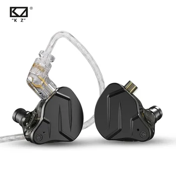 NEW KZ ZSN PRO X 1BA 1DD Hybrid Drive HIFI Metal In Ear Earphone Sport Noise Cancelling Earbud Headsets KZ ZSX ZSNPROX EDXPRO 2