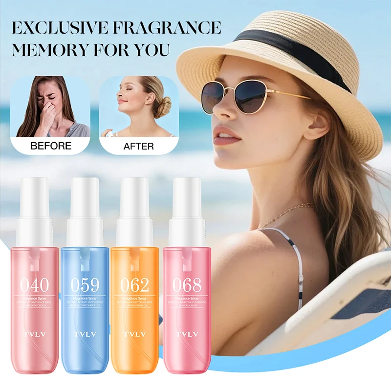 TVLV Digitales Duftspray-Set – Alkoholfreier, langanhaltender, leichter Duft für Haar und Körper_voghion.com