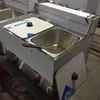 Restaurant Fries Chips Frying Machine  / Double Tank Industrial Electric Commercial Deep Fry 220V 6