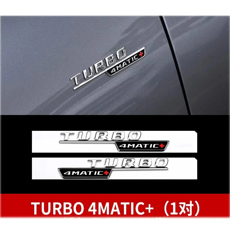 메르세데스 벤츠 A35 45 43 AMG W177 W176 A35 A45 A45S 터보 4MATIC 차량 트렁크 레터 엠블럼 배지 로고 스티커 액세서리