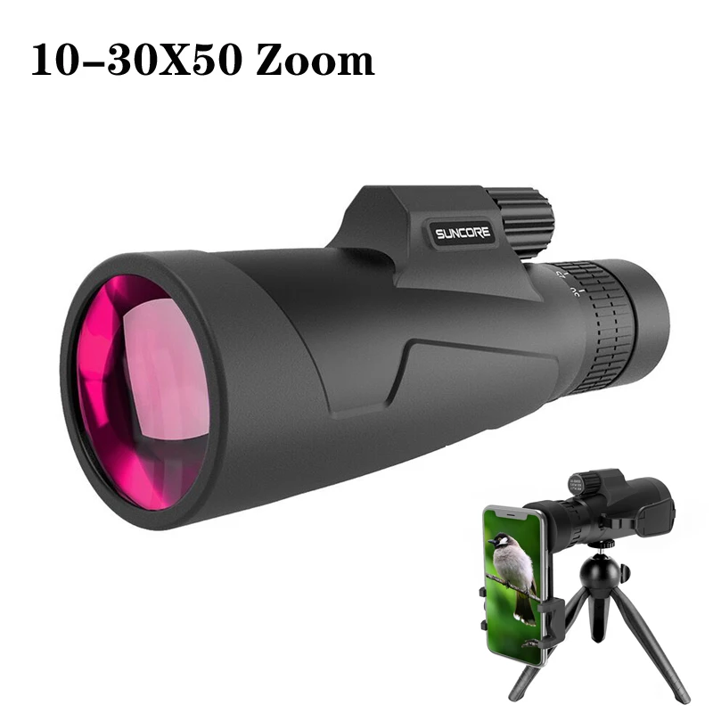 Powerful 10 30X50 Zoom Monocular Telescope Long Range Spotting Scope powerful-10-30x50-zoom-monocular-telescope-long-range-spotting-scope