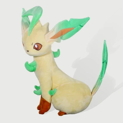 

New Pokemon Characters Kawaii Leafeon 32cm Plush toy High Quality Stuffed Animals doll Children's Birthday Gifts