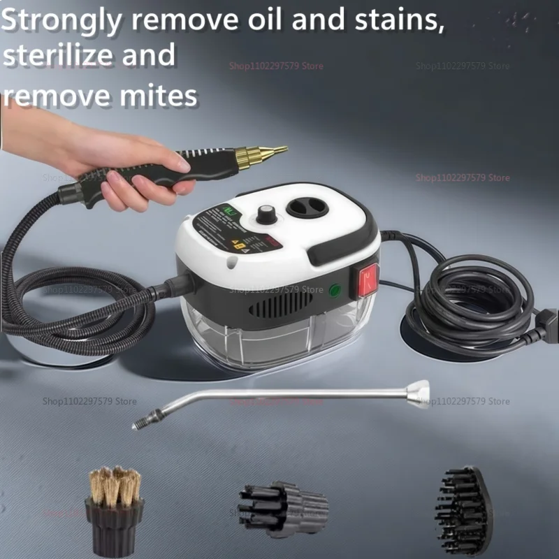 2025 High Temperature Steam Cleaner Disinfection for Kitchen Range Hood Air Conditioner Household and Car Cleaning 220V