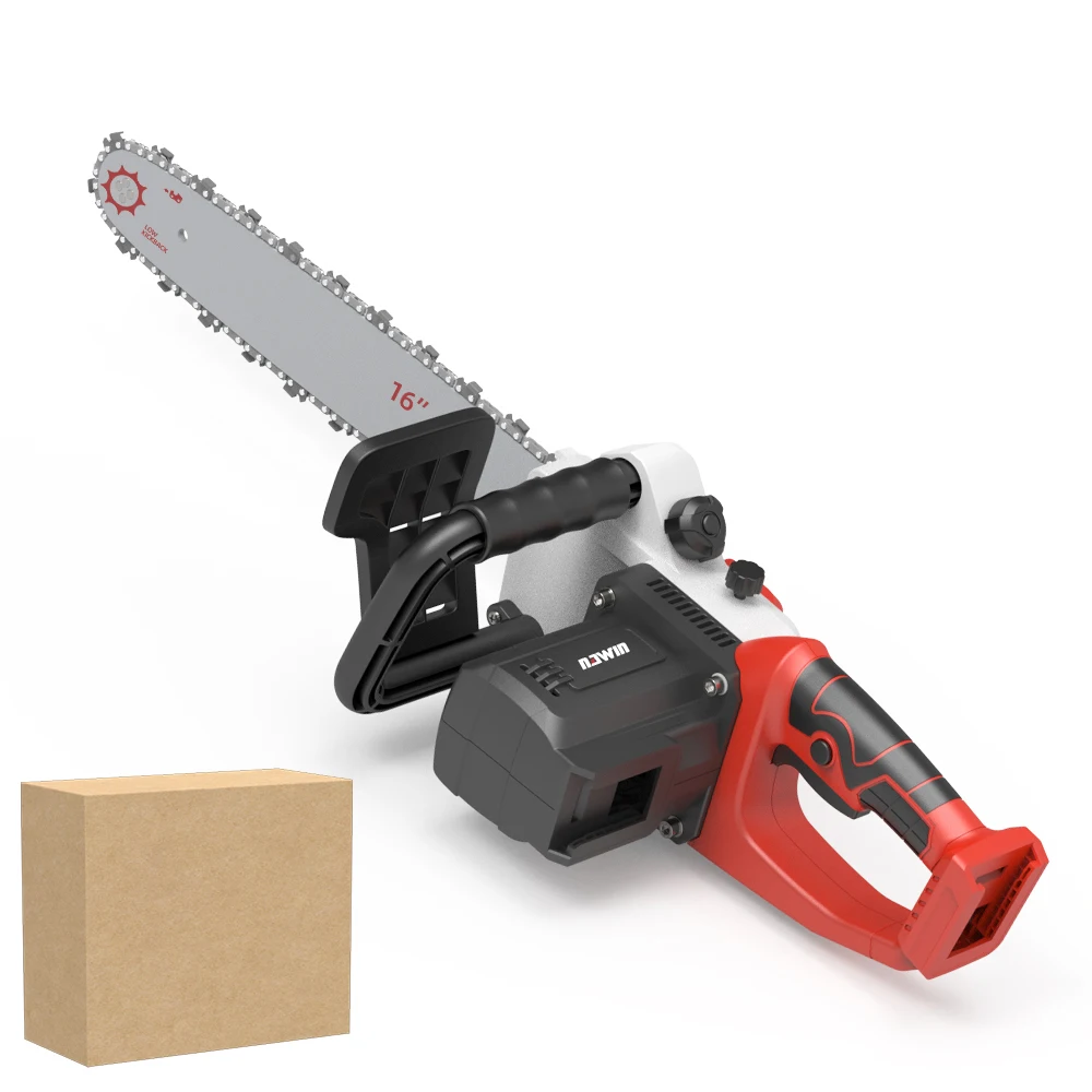 

Industrial Grade cordless16inch electric chainsaw handle for wood cutting garden tools