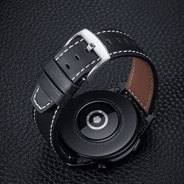 큐씨와이 GTS 스마트워치를 위한 고품질 가죽 스트랩 교체