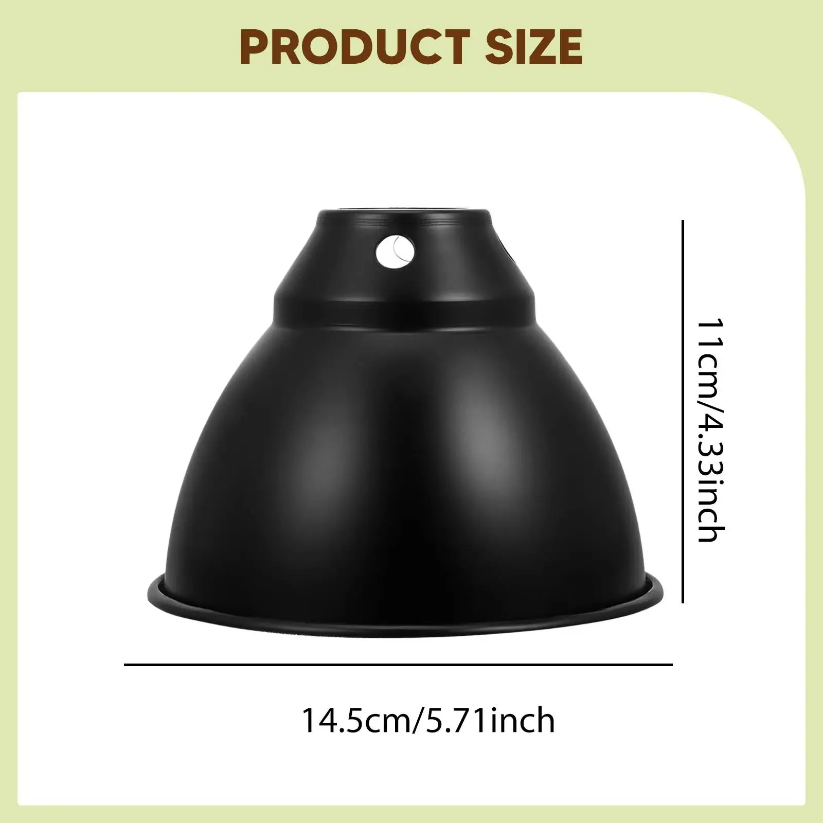 Reptile Dome Lamp Cover Aluminum Easy Installation Light Shade for Lizard Chameleon Bearded Dragon Reptile Terrarium Snake Reptile Dome Lamp Cover Aluminum Easy Installation Light Shade for Lizard Chameleon Bearded Dragon Reptile Terrarium Snake