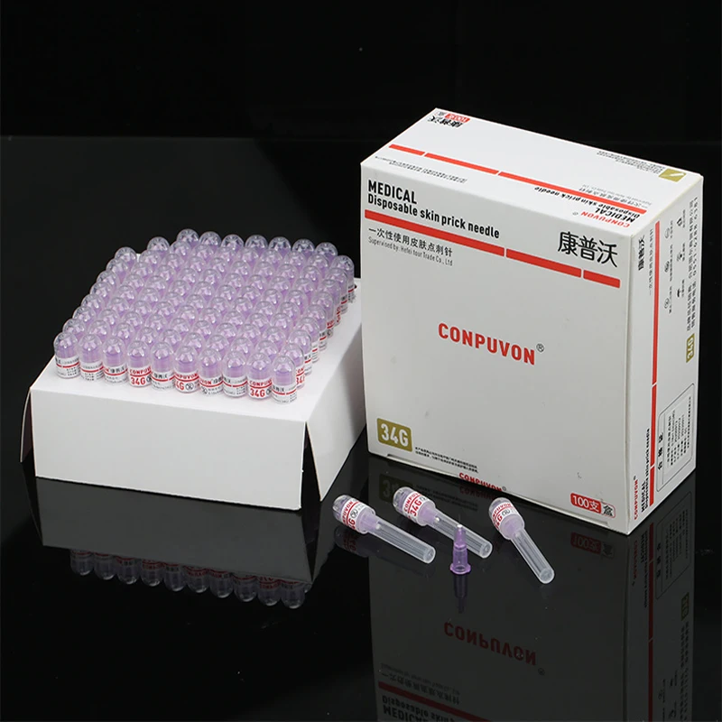 34G 4mm Needle Piercing Transparent Syringe Injection skin prick glue Clear Tip ForPharmaceutical injection needle Tool Parts syringe needle tool