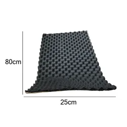 Premium Soundproofing Foam for Vehicles - Noise & Heat Insulation with Fire - Resistant Properties (Black)
