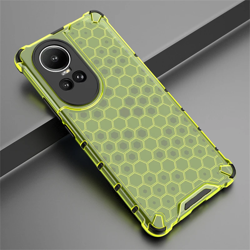 Hybrid Shockproof Armor Clear Phone Case with Camera Lens Protection and Back Cover