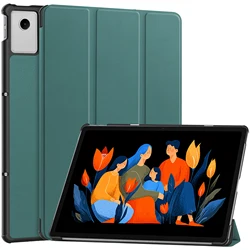 Premium Tri - Fold Stand PU Leather Tablet Case - 12.1 Inch for Tab K12 ZAG70922US (Dark Green)