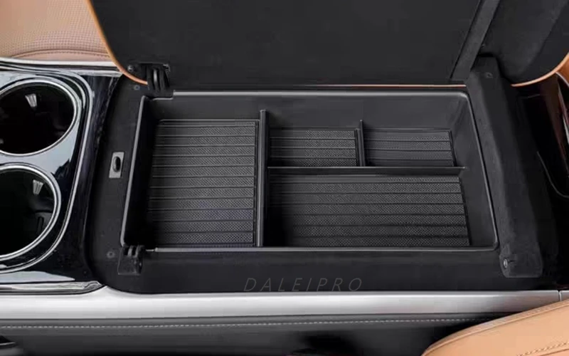 Für Xpeng G9 Armlehne Lagerung Box Auto Center Konsole Organizer Fach Lagerung Box Gläser Lagerung Box Telefon Halter ABS Zubehör – Detail 9