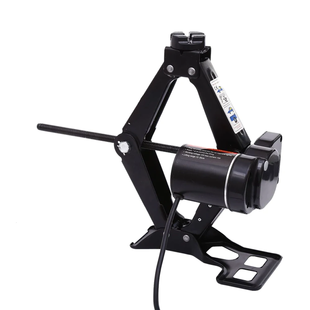Portable DC 12V Car Jack 2Ton Electric Jack Auto Lift Scissor Automatic